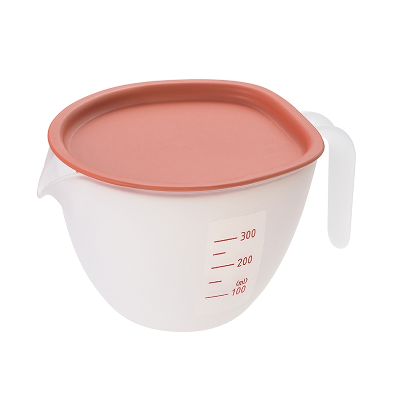 曙産業 まいにち使いたいフタ付きボウル ミニ レッド 1個(ご注文単位1個)【直送品】