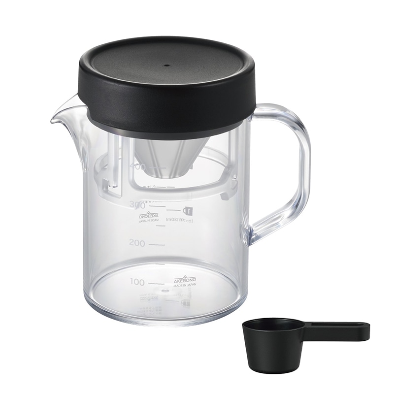 曙産業 コーヒーサーバーストロン ドリッパーセット 400 ビーカー ブラック 1個（ご注文単位1個）【直送品】