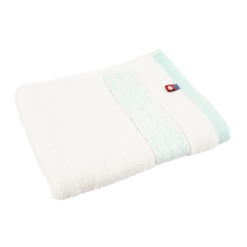 小杉善株式会社 今治タオル エターナル フェイスタオル ブルー YK-300B 1枚(ご注文単位1枚)【直送品】