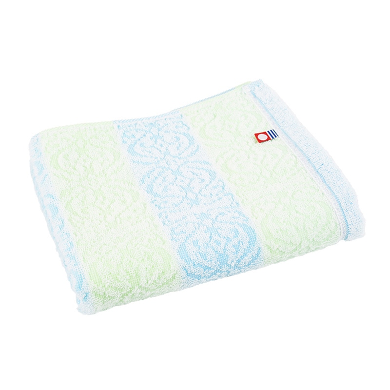 >小杉善株式会社 今治タオル インフィニティ フェイスタオル ブルー YK-301B 1枚(ご注文単位1枚)【直送品】