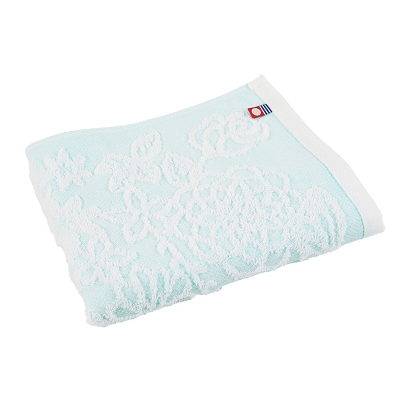 小杉善株式会社 今治タオル バタフライローズ フェイスタオル ブルー HK-260BL 1枚(ご注文単位1枚)【直送品】