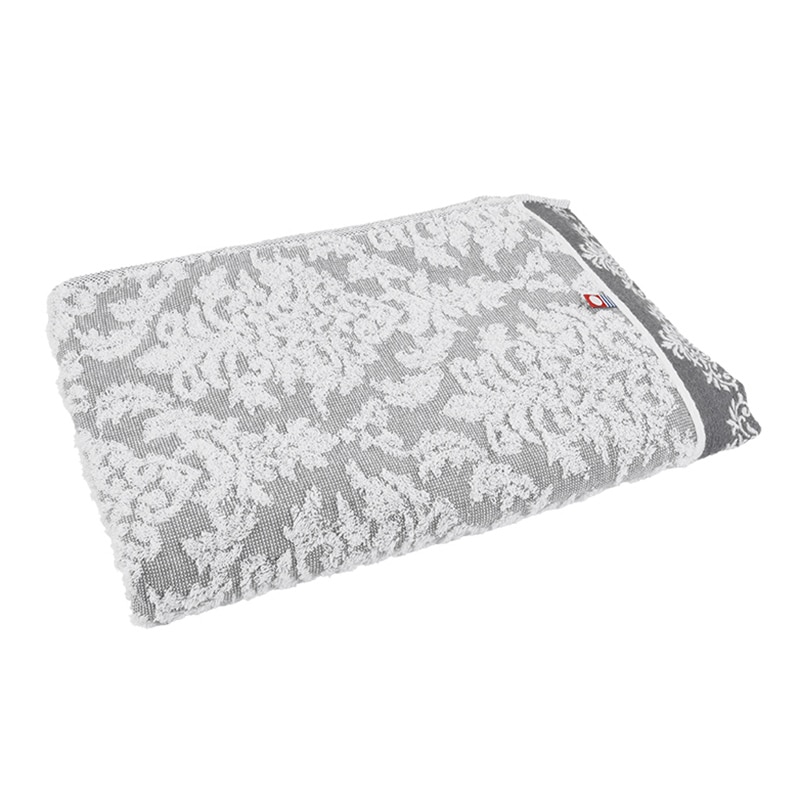 小杉善株式会社 今治タオル フロント バスタオル グレー YK-901GY 1枚(ご注文単位1枚)【直送品】