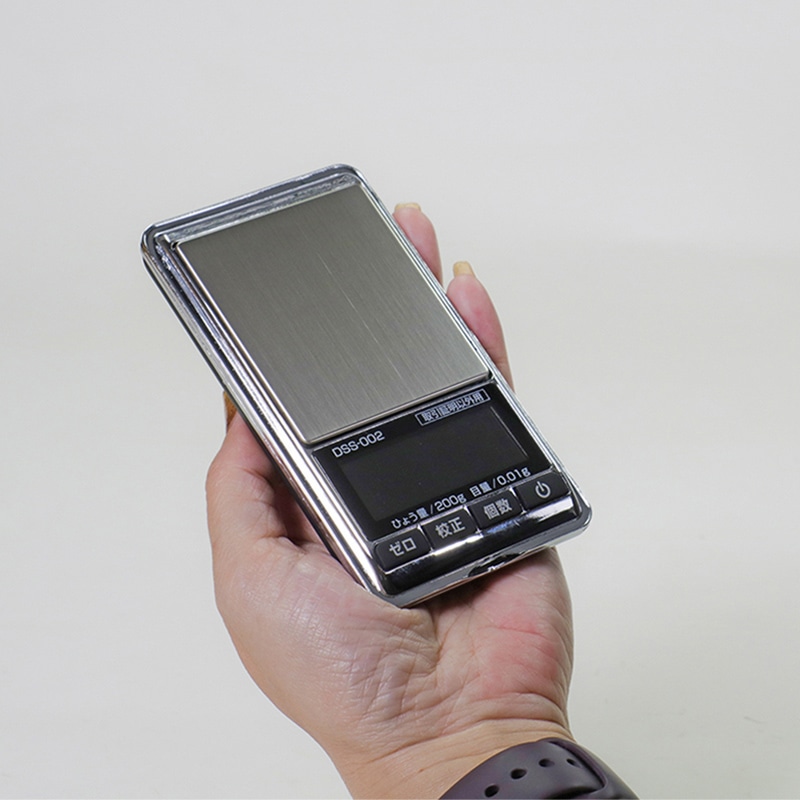 高森コーキ デジタルはかりSlim 200g DSS-002 1個（ご注文単位1個）【直送品】