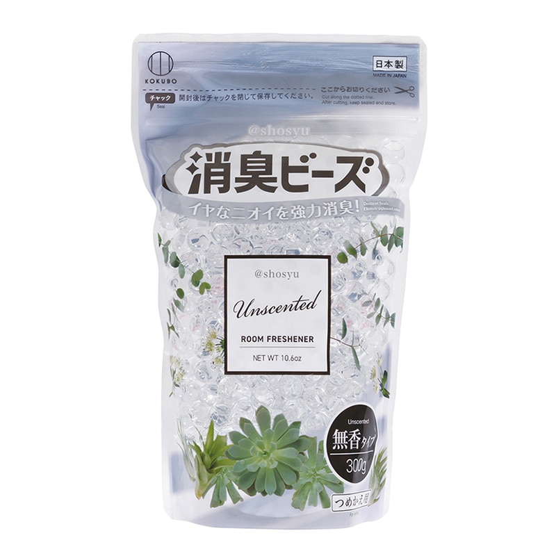 小久保工業所 アットショウシュウ 消臭ビーズ 詰め替え用 無香 3953 1個（ご注文単位12個）【直送品】