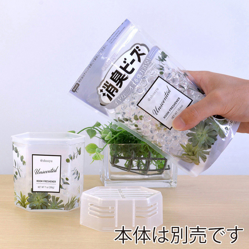 小久保工業所 アットショウシュウ 消臭ビーズ 詰め替え用 無香 3953 1個（ご注文単位12個）【直送品】