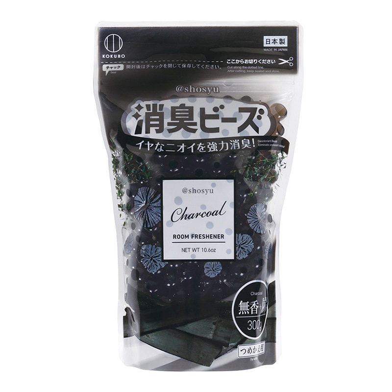 小久保工業所 アットショウシュウ 消臭ビーズ 詰め替え用 炭 3954 1個（ご注文単位12個）【直送品】
