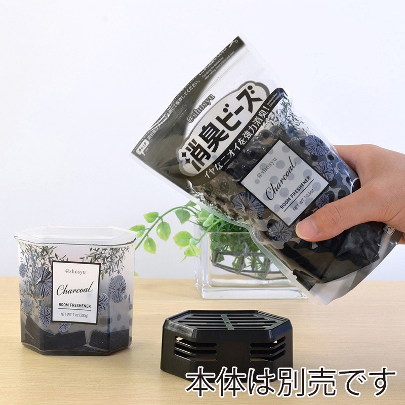 小久保工業所 アットショウシュウ 消臭ビーズ 詰め替え用 炭 3954 1個(ご注文単位12個)【直送品】