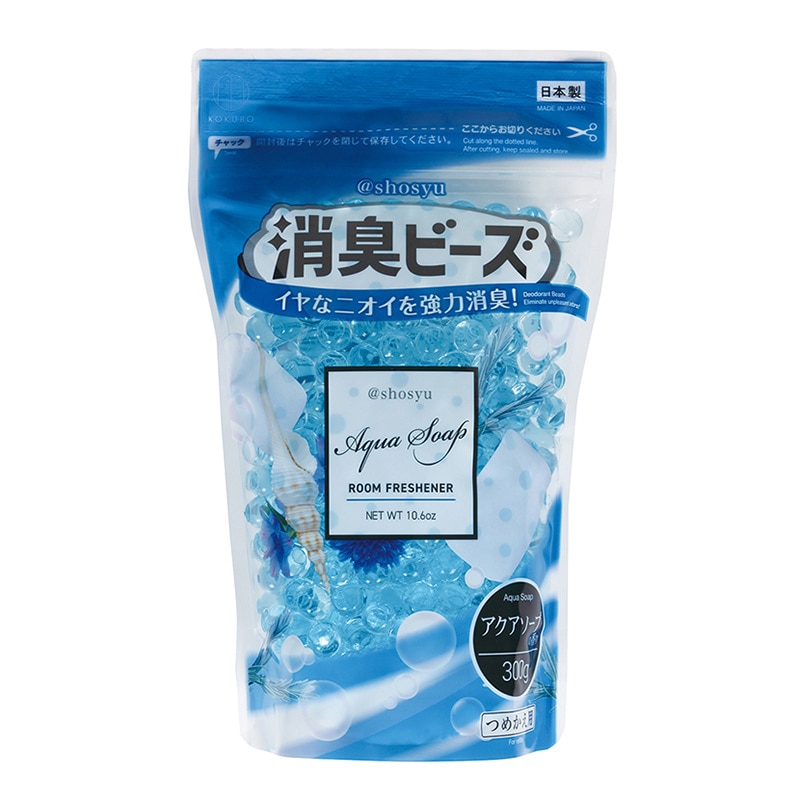 小久保工業所 アットショウシュウ 消臭ビーズ 詰め替え用 アクアソープ 3955 1個（ご注文単位12個）【直送品】