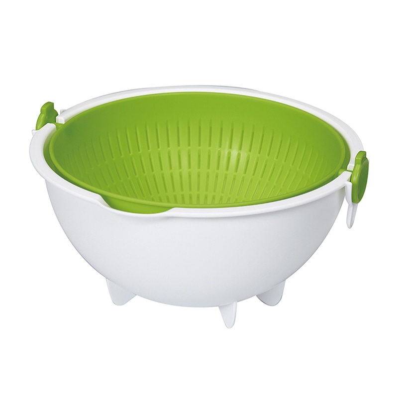 小久保工業所 スピンホイールコランダー ラージ グリーン KK-308 1個（ご注文単位5個）【直送品】