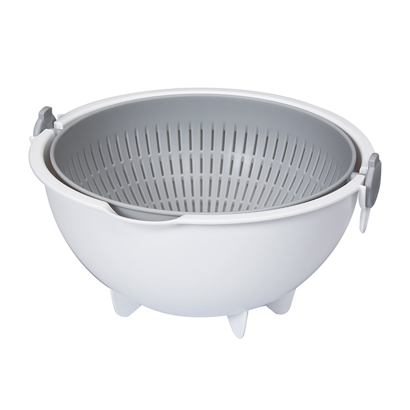 小久保工業所 スピンホイールコランダー ラージ グレー KK-310 1個（ご注文単位5個）【直送品】