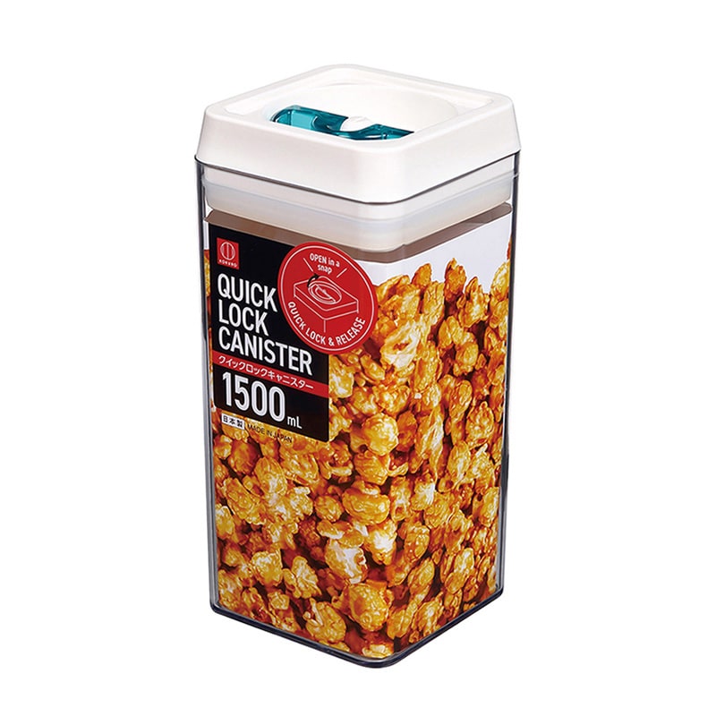 小久保工業所 クイックロックキャニスター 1500ml グリーン KK-539 1個（ご注文単位6個）【直送品】