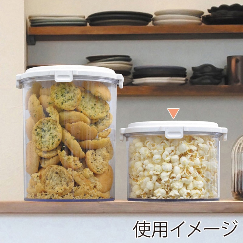 小久保工業所 保存容器 丸型 2200ml KK-594 1個(ご注文単位6個)【直送品】