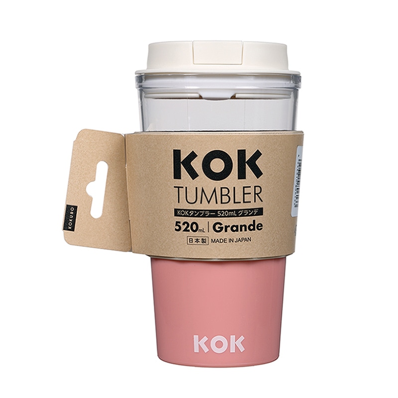 小久保工業所 KOK タンブラー グランデ ピンク KK-613 1個（ご注文単位6個）【直送品】