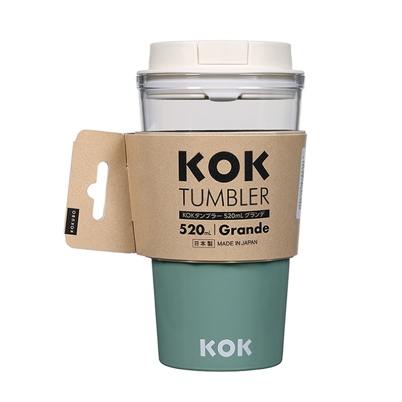 小久保工業所 KOK タンブラー グランデ モスグリーン KK-614 1個（ご注文単位6個）【直送品】