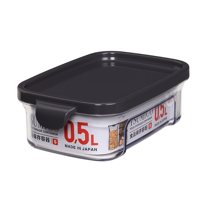 小久保工業所 TSUMICO 食品保存容器 S グレー KK-629 1個（ご注文単位12個）【直送品】