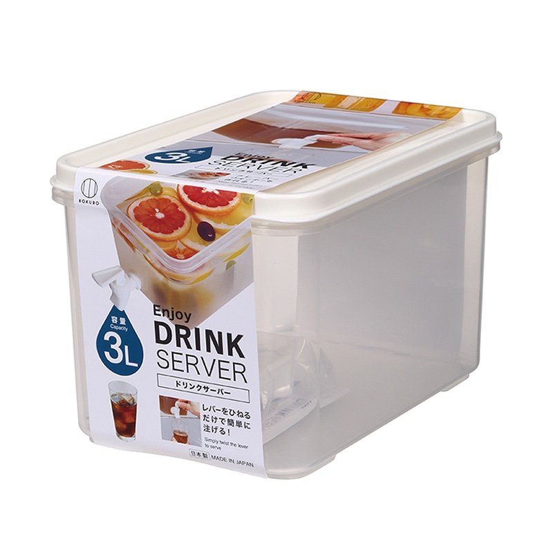 小久保工業所 ドリンクサーバー 3L KK-632 1個（ご注文単位4個）【直送品】