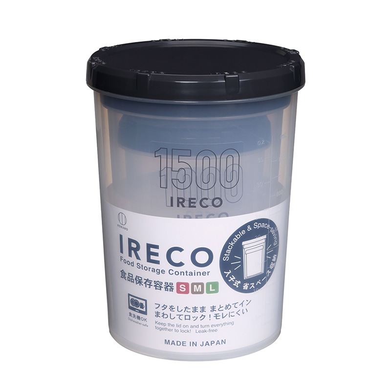 小久保工業所 IRECO 食品保存容器 S・M・L 3個セット KK-637 1セット（ご注文単位5セット）【直送品】