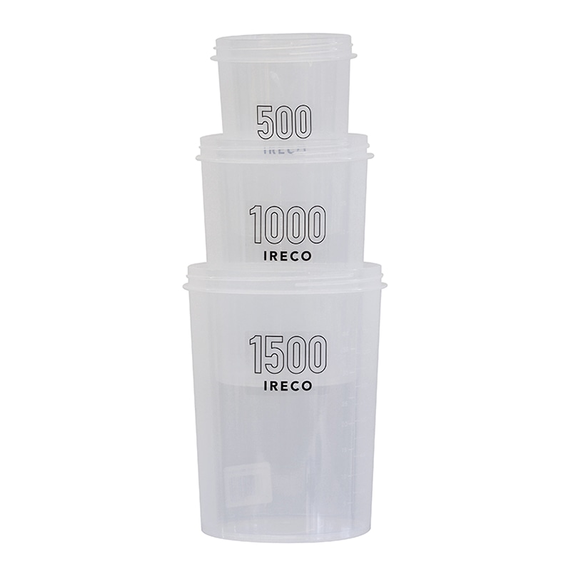 小久保工業所 IRECO 食品保存容器 S・M・L 3個セット KK-637 1セット(ご注文単位5セット)【直送品】