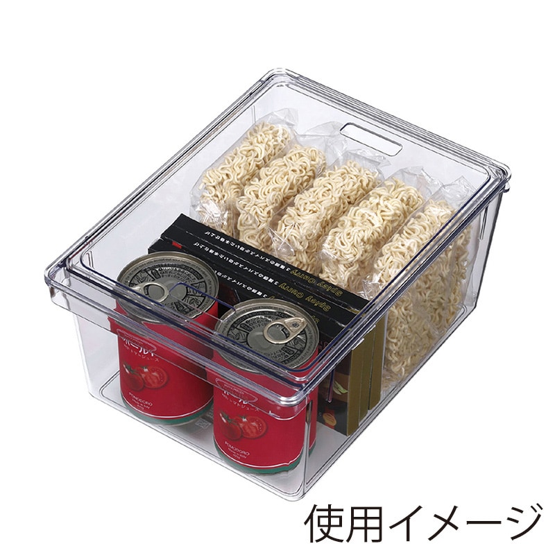 小久保工業所 透明保存容器 L KK-651 1個(ご注文単位6個)【直送品】