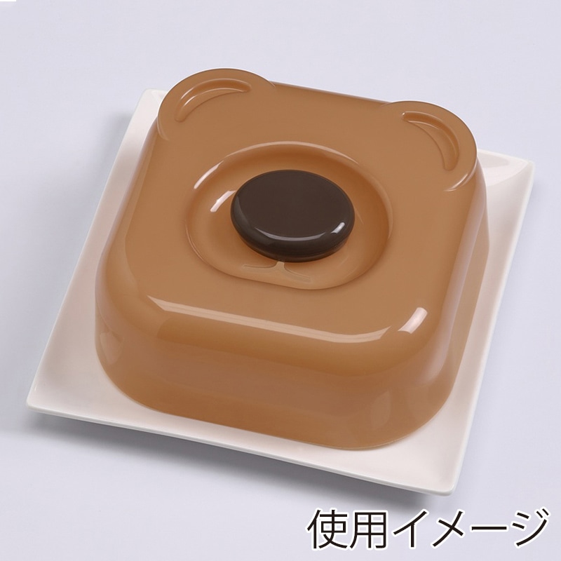 小久保工業所 電子レンジ用フードカバー BEAR ベージュ KK-672 1個(ご注文単位10個)【直送品】