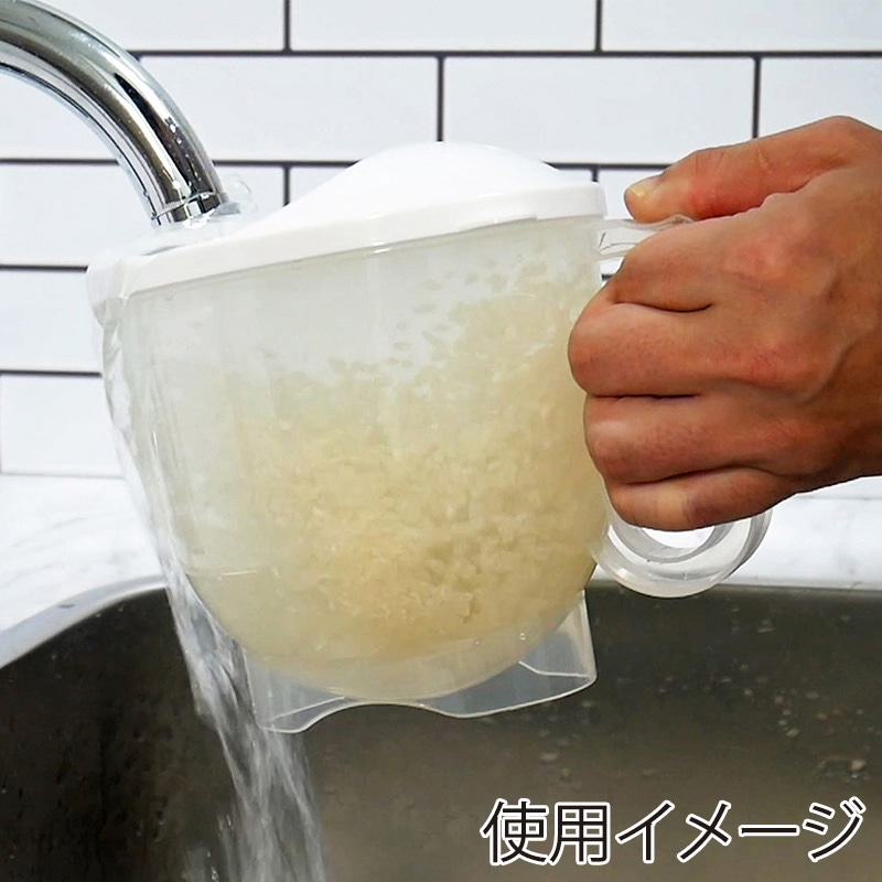 小久保工業所 水流式米とぎボウル ぐるぐる舞米 KK-674 1個（ご注文単位6個）【直送品】