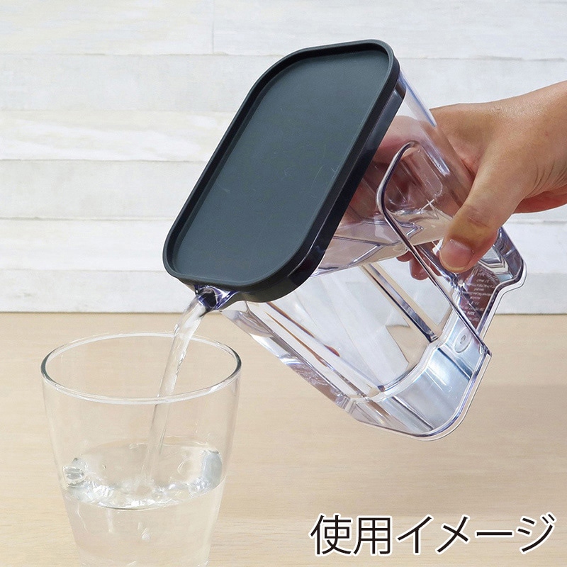 小久保工業所 スマート冷水筒 1.1L グレー KK-682 1個(ご注文単位6個)【直送品】