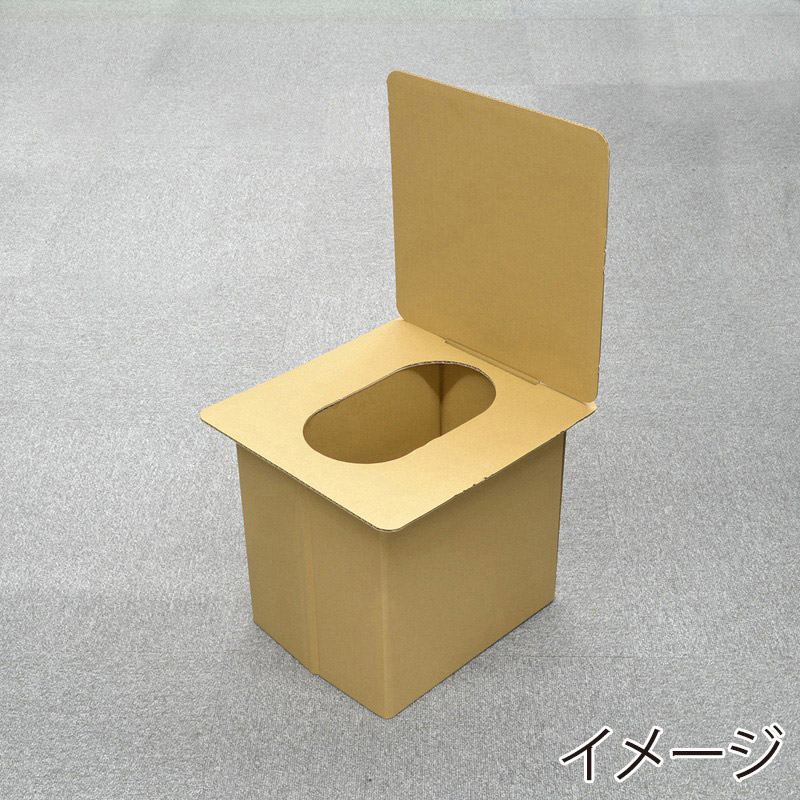 小久保工業所 組立式ダンボールトイレ 1個入 KM-495 1個(ご注文単位12個)【直送品】