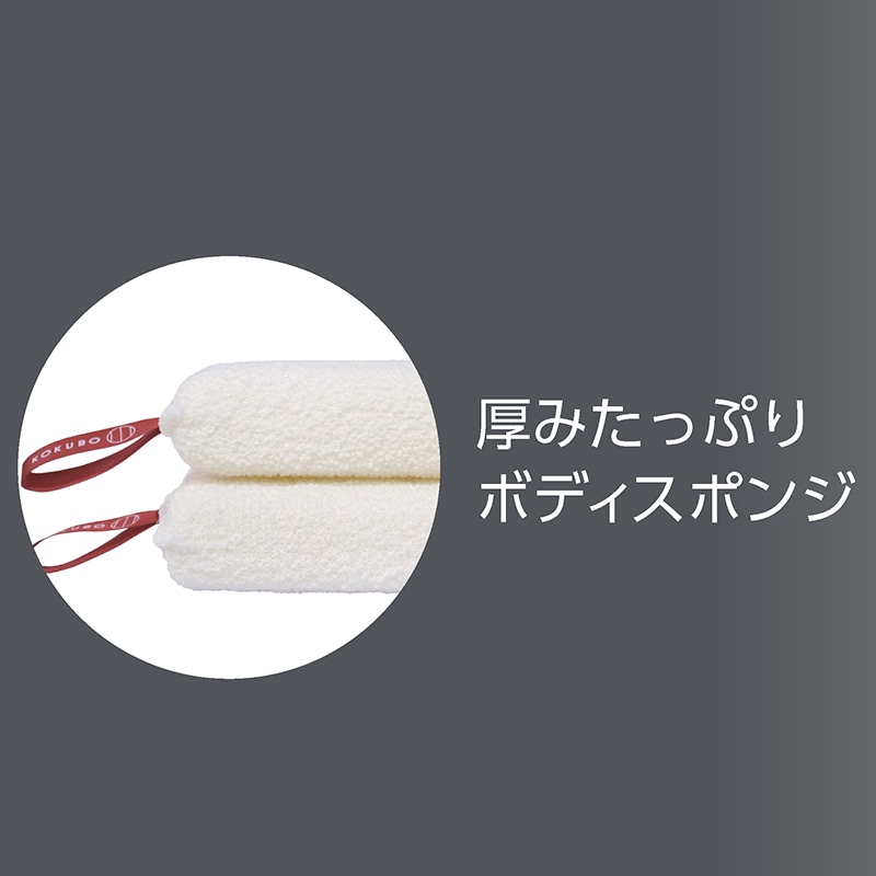 小久保工業所 フォーミング ボディスポンジ ラージ KB-065 1個(ご注文単位10個)【直送品】