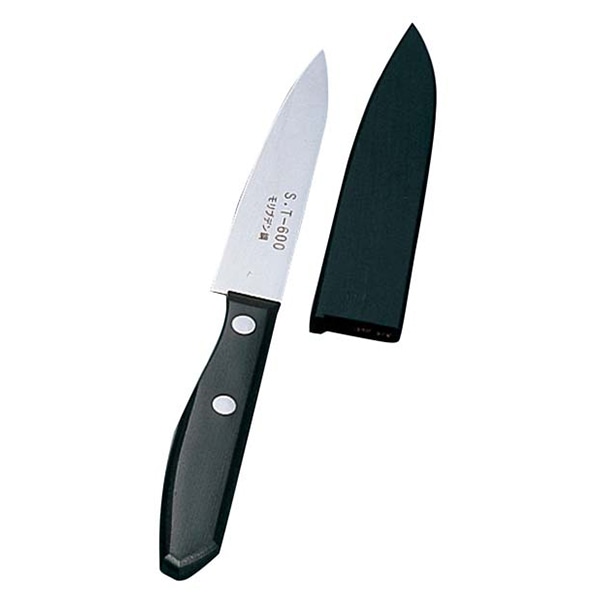 木サヤ付フルーツナイフ剣型ST-60010.4cm 1個(ご注文単位1個)【直送品】