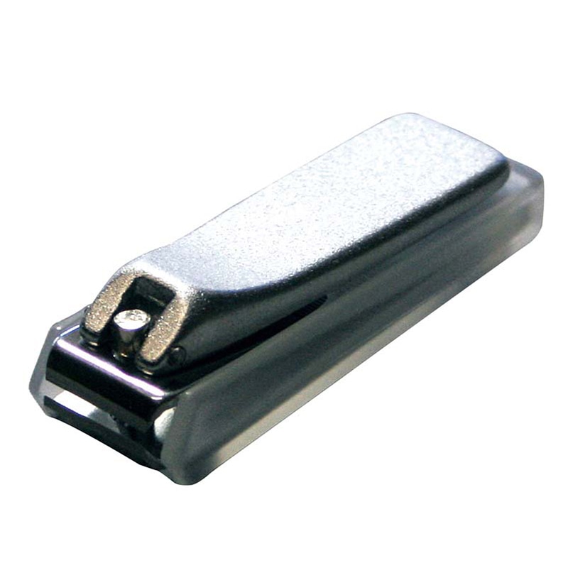 爪切り カバー付 オールクローム 122CC 1個(ご注文単位1個)【直送品】