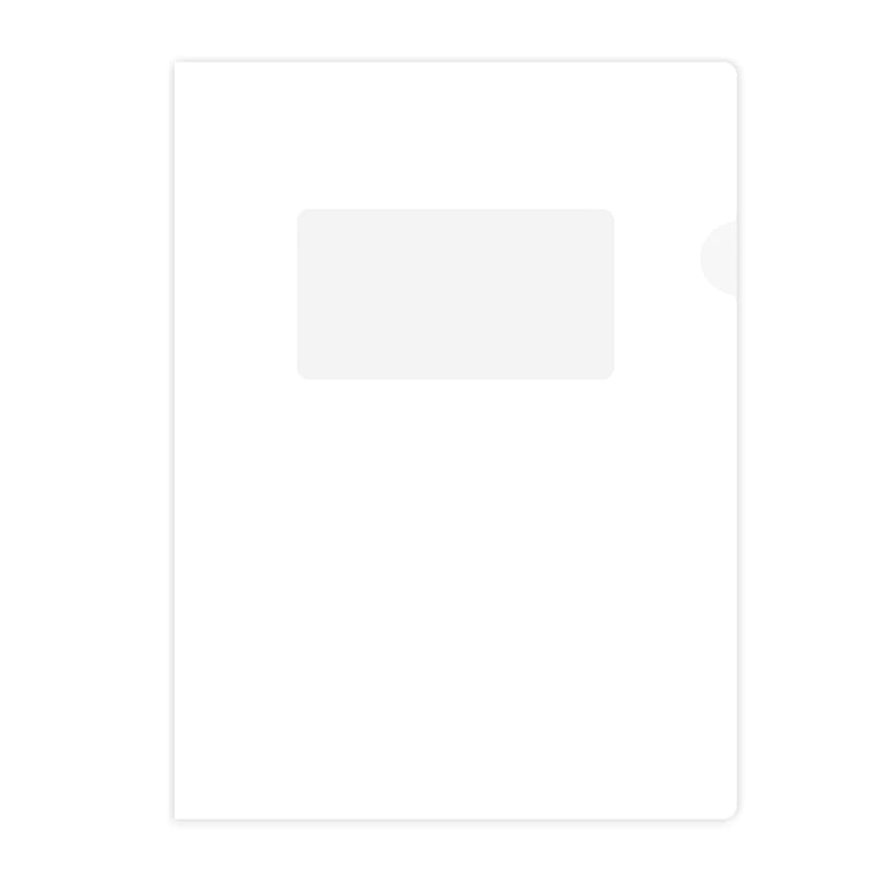 今村紙工 ペーパーホルダー 窓付き A4 PAPF-MA410/29136 10枚/袋（ご注文単位150袋）【直送品】