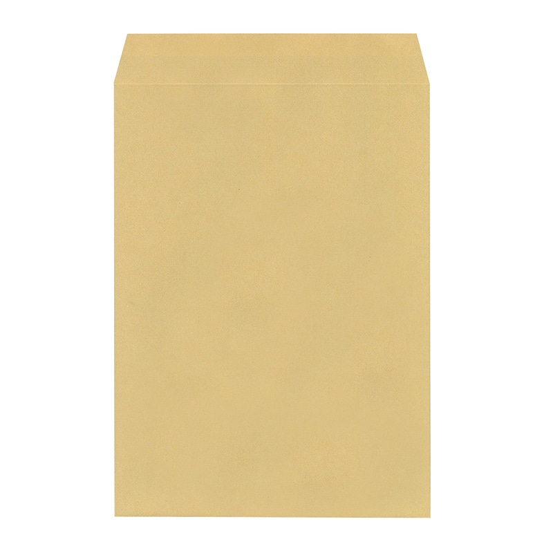 今村紙工 透けないクラフト封筒 角A4 KFA4-100/29684 100枚/袋(ご注文単位14袋)【直送品】