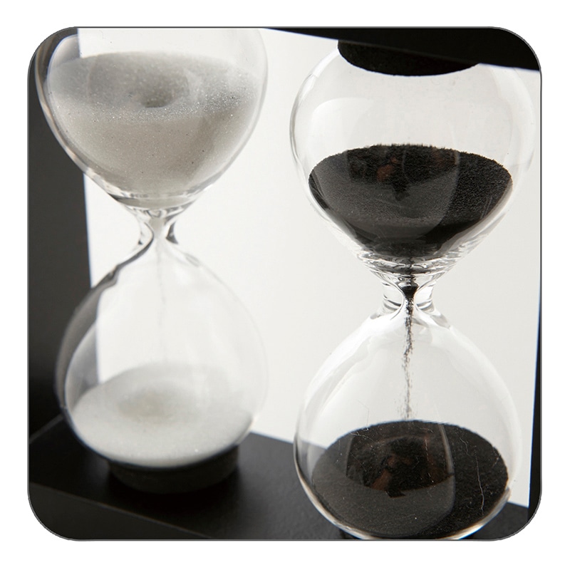 茶谷産業 砂時計 3分&5分計 333-102 1個(ご注文単位1個)【直送品】