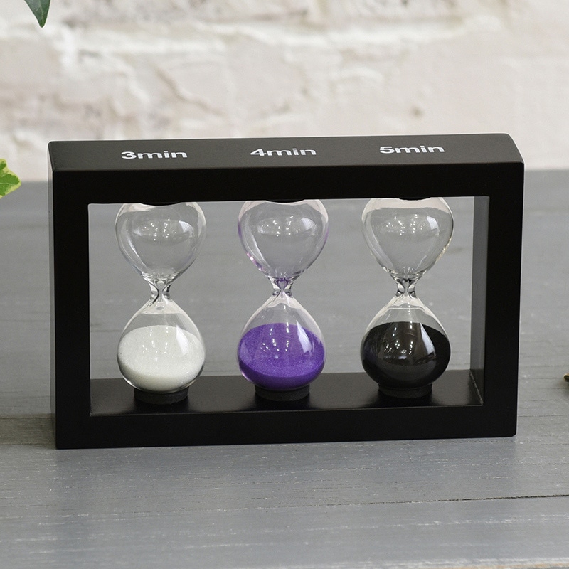 茶谷産業 砂時計 3分&4分&5分計 333-103 1個(ご注文単位1個)【直送品】