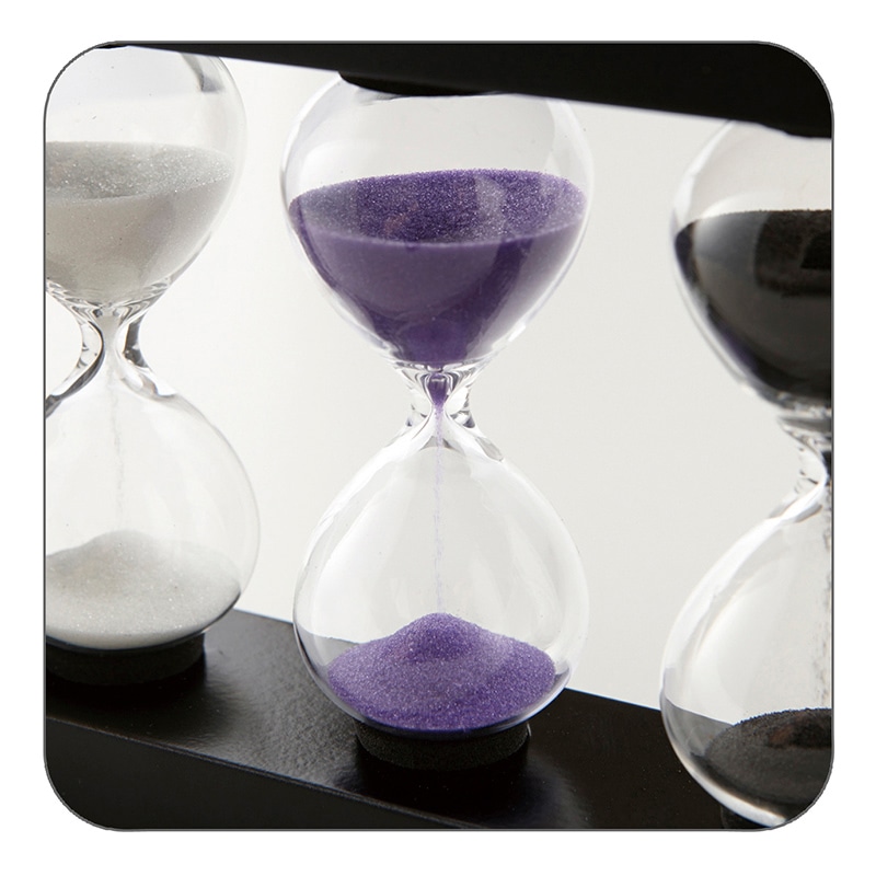 茶谷産業 砂時計 3分&4分&5分計 333-103 1個(ご注文単位1個)【直送品】