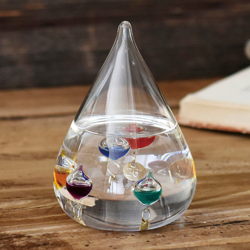 茶谷産業 ガラスフロート温度計 しずく　S 333-203 1個（ご注文単位1個）【直送品】