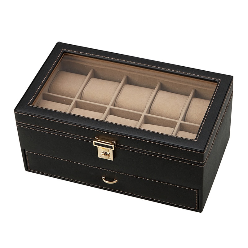 茶谷産業 エレメンタム　ウォッチケース 15本用 240-439 1個（ご注文単位1個）【直送品】