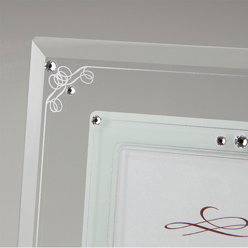 茶谷産業 ジュール・ブリアン　ガラスフォトフレーム  253-859 1個（ご注文単位1個）【直送品】