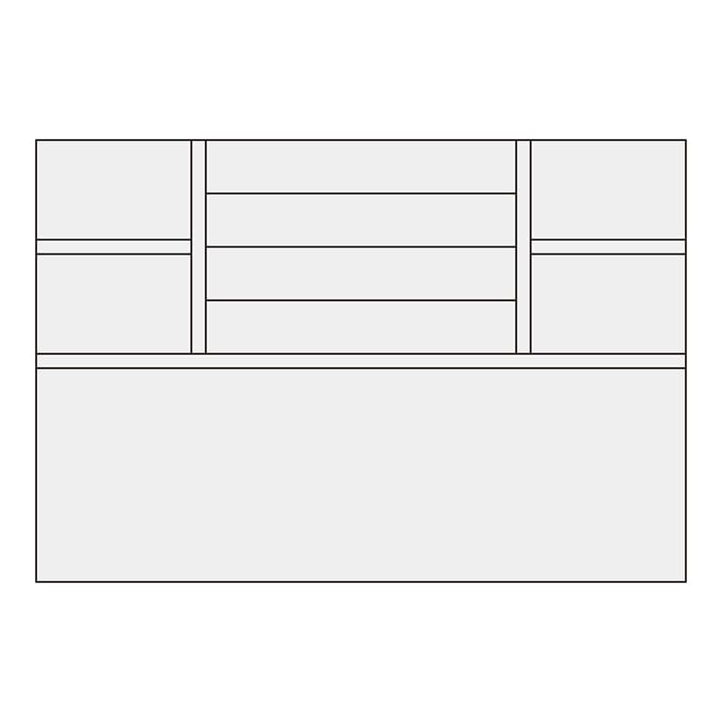 茶谷産業 木製ジュエルケース 1段 017-805 1個(ご注文単位1個)【直送品】
