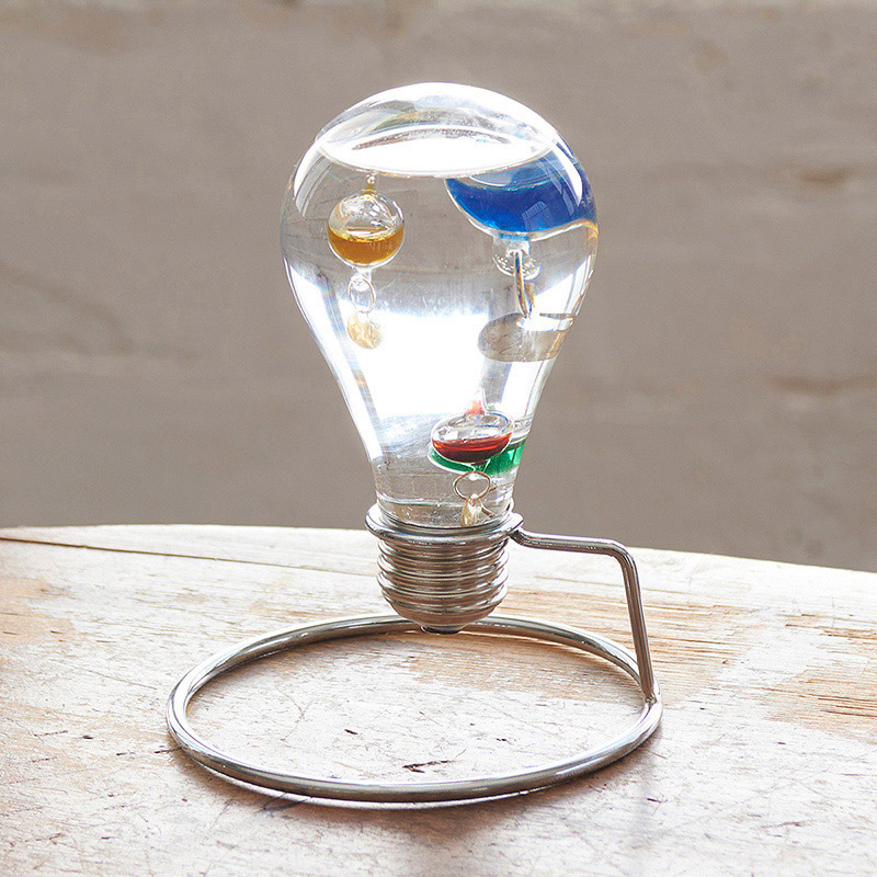 茶谷産業 ガラスフロート温度計 電球 333-208 1個(ご注文単位1個)【直送品】