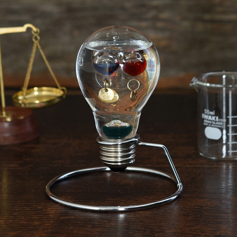 茶谷産業 ガラスフロート温度計 電球 333-208 1個(ご注文単位1個)【直送品】