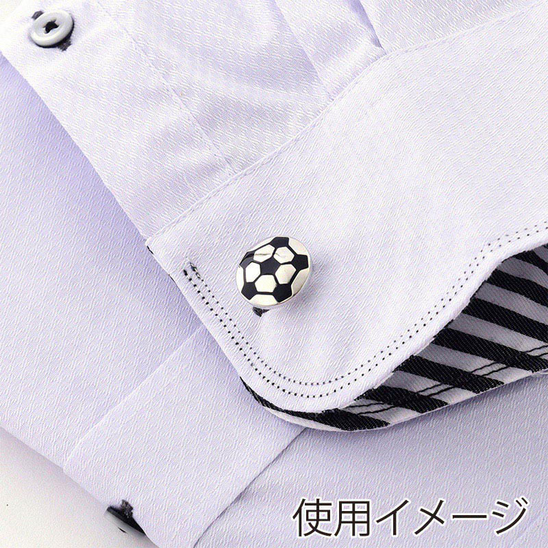茶谷産業 カフスボタン サッカーボール 700-012 1個（ご注文単位1個）【直送品】