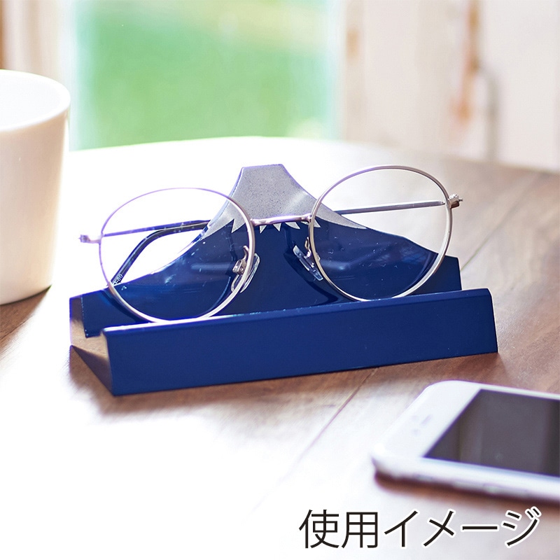 茶谷産業 青富士 スマホ&メガネスタンド 026-200 1個(ご注文単位1個)【直送品】