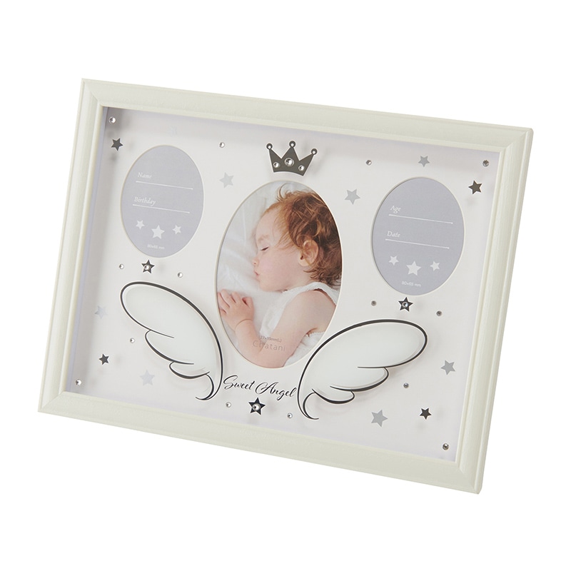 茶谷産業 バンビーニ　エンジェル　フォトフレーム 3つ窓 253-359 1個（ご注文単位1個）【直送品】