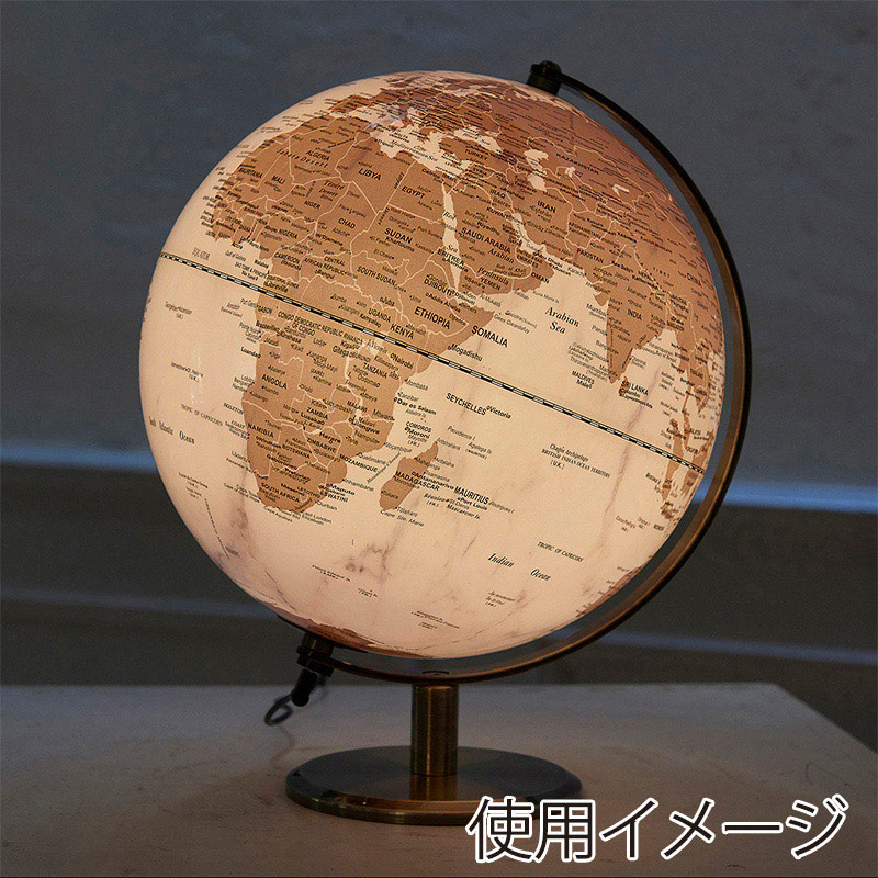 茶谷産業 インテリア 地球儀ライト 331-101 1個(ご注文単位1個)【直送品】