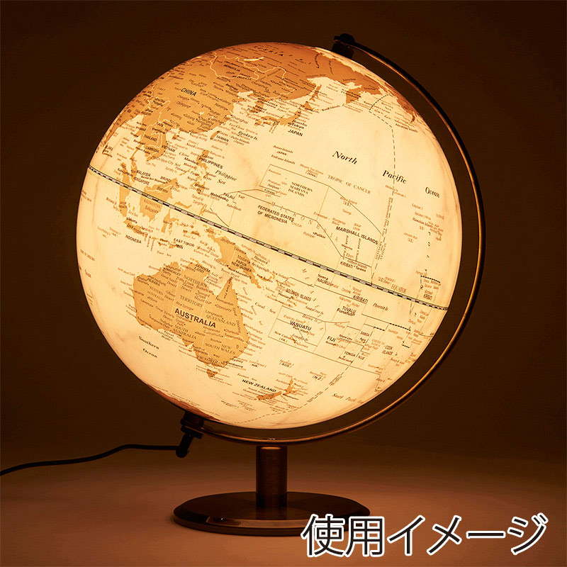 茶谷産業 インテリア 地球儀ライト 331-101 1個(ご注文単位1個)【直送品】