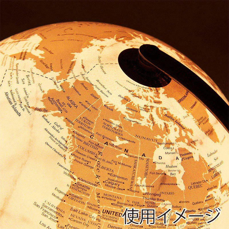 茶谷産業 インテリア 地球儀ライト 331-101 1個(ご注文単位1個)【直送品】