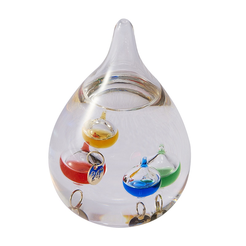 茶谷産業 ガラスフロート温度計 しずく SS 333-212 1個(ご注文単位1個)【直送品】