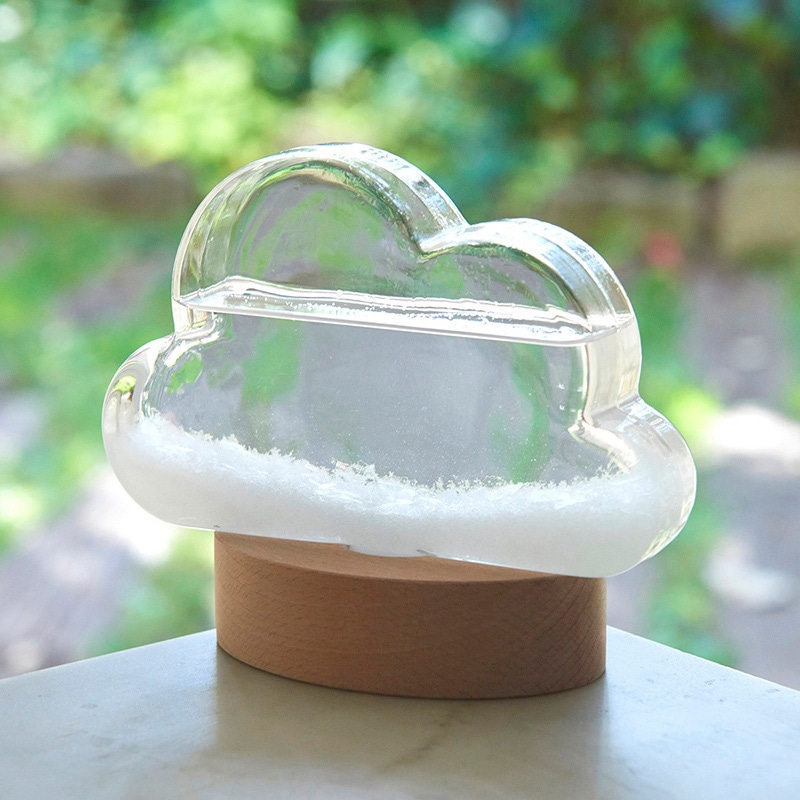 茶谷産業 気象予報計 ストームグラス クラウド 333-400 1個(ご注文単位1個)【直送品】