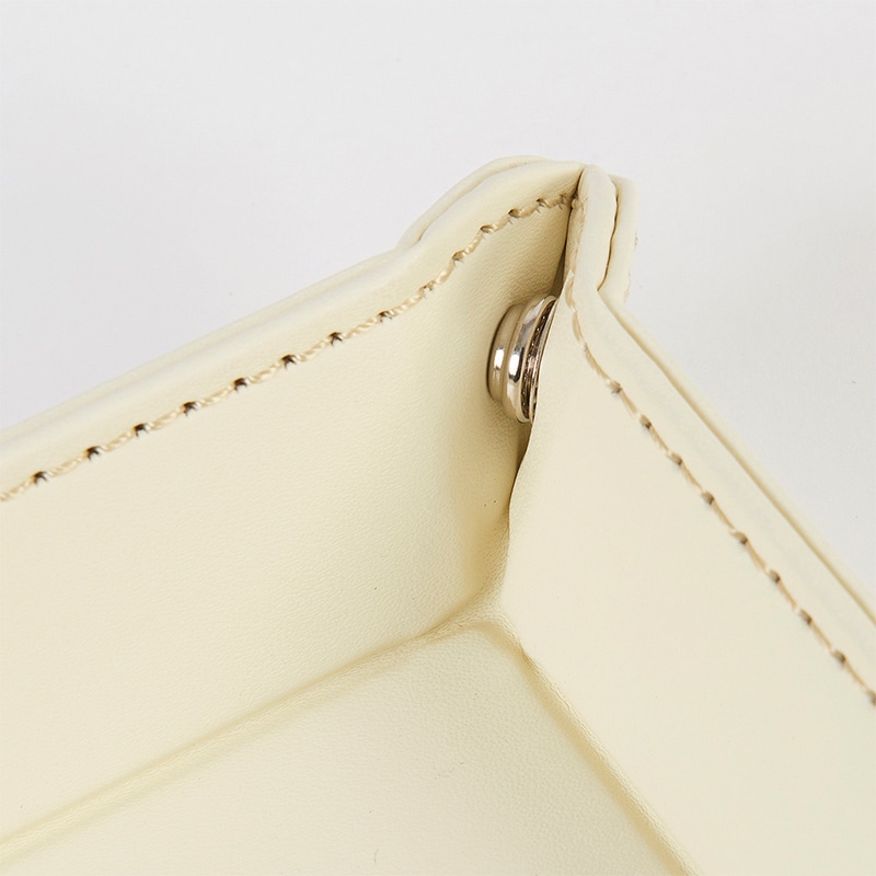 茶谷産業 ボタントレー L　アイボリー 840-572IV 1個（ご注文単位1個）【直送品】